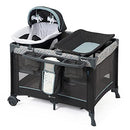Deluxe Nursery Center Comfortable Playard, Sturdy Play Yard with Mattress