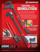 Crescent 18” Indexing Flat Pry Bar - DB18X