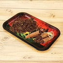 Metal Raw Rolling Tray - 11x7 inch Large Cigarette Rolling Tray Gift Set
