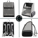 Pet Carrier Backpack for Cats and Small Puppy, Full Ventilation Cat Carrier Backpack