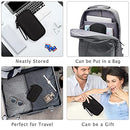 FYY Electronic Organizer, Travel Cable Organizer Bag Pouch Electronic Accessories Carry Case Portable Waterproof Double Layers All-in-One Storage Bag for Cable, Cord, Charger, Phone, Earphone Black