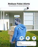 Security Camera Wireless Outdoor, Pan Tilt Solar Powered with 2K Night Vision, 2.4/5 GHz