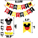 Mickey 2nd Birthday Party Supplies Decorations,  Birthday Cake Cupcake Topper,