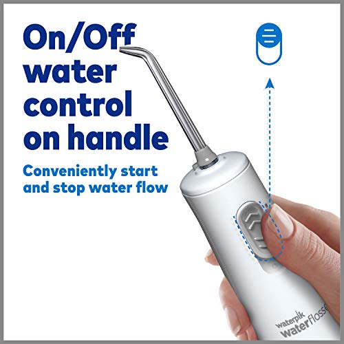 Cordless Water Flosser, Battery Operated & Portable for Travel & Home