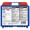 110 Piece First Aid Kit: Clean, Treat, Protect Minor Cuts, Scrapes