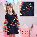 Toddler Girls Dresses Long Sleeve Girl Dress for Kids