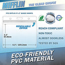 Lanyard with Horizontal ID Name Badge Holder + Paper Inserts 3-Piece Kit