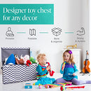 Extra Large Toy Box - Collapsible Toys Storage Chest for Kids w/ Flip-Top Lid