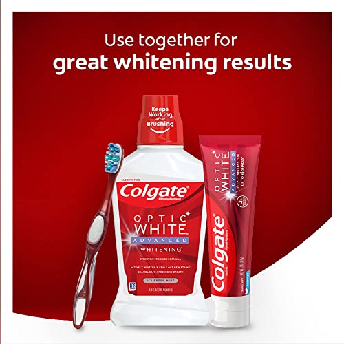 Advanced Teeth Whitening Toothpaste with Fluoride, 2% Hydrogen Peroxide