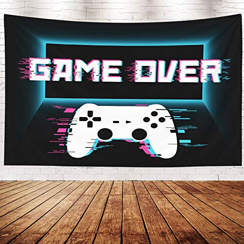 Gaming Wall Tapestry, Modern Controller Realistic Game Wall Art