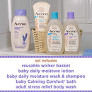 Aveeno Baby Mommy & Me Daily Bathtime Gift Set , Soap-Free, 4 items