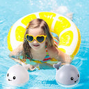 Rechargeable Bath Toys with Double Layer Waterproof, Light Up Whale Spray