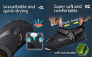 Tongzone Water Shoes for Men Woman Hook and Loop Quick-Dry Hiking Athletic Barefoot Aqua Swim