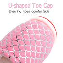 Slippers for Girls Warm Plush Mermaid No-Slip Memory Foam Slippers