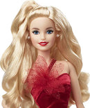 Barbie Signature 2022 Holiday Doll with Blonde Hair, Collectible Series