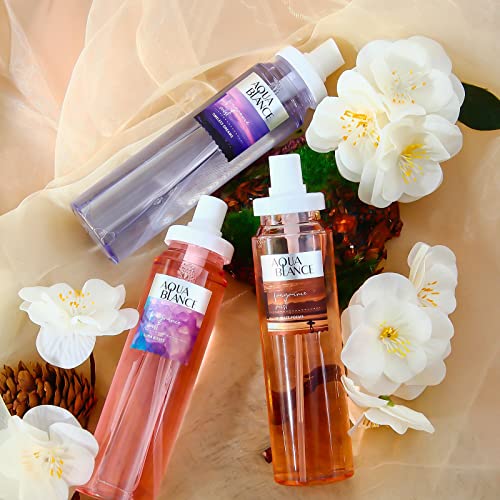 AQUA BLANCE Body Spray, Fragrance Mist for Women, Pack of 3, Each 3.9 Fl Oz, Total 11.7 Fl Oz