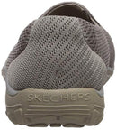 Skechers womens Loafer Flat, Dark Taupe, 8 US