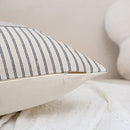 Grey and Beige Patchwork Farmhouse Throw Pillow Covers 16 x 16 Inch