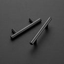 30 Pack | 5 Inch Cabinet Pulls Matte Black Stainless Steel Kitchen Drawer Pulls Cabinet