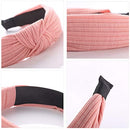 Knotted Headbands for Women Girls, 9 Pcs Wide Plain Turban Headband Fashion