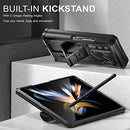 Samsung Galaxy Z Fold 4 Case with Hinge Protection Built-in [Screen Protector] [Kickstand]