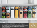 Airtight Food Storage Container Set - 24 Piece, Kitchen & Pantry Organization