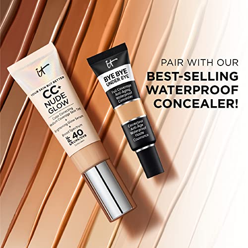 Cc+ Nude Glow Lightweight Foundation + Glow Serum With Spf 40 - With Niacinamide