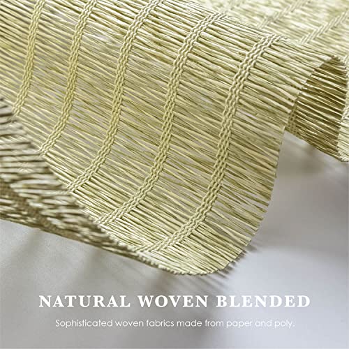 Natural Woven Craft & Sewing Decorative Fabric for Home Renovation and DIY Projects