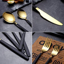 20 Piece Silverware Flatware Cutlery Set,Stainless Steel Utensils Service