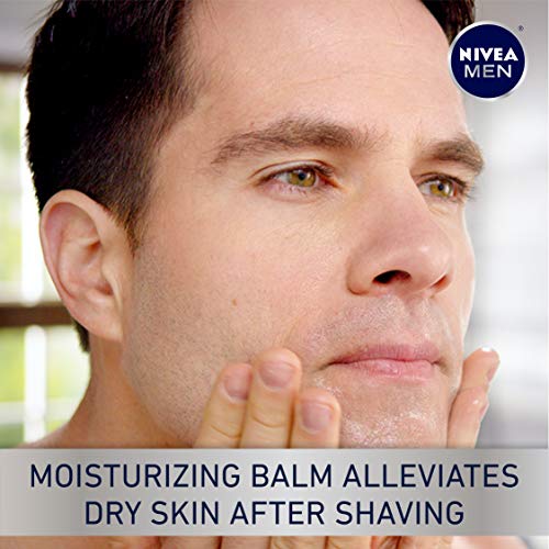 NIVEA Men Sensitive Post Shave Balm - Soothes and Moisturizes Skin After Shaving - 3.3 fl. oz. Bottle (Pack of 3)