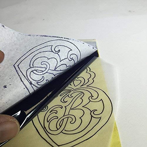 Spirit Master Tattoo Stencil Transfer Paper 25-Sheets Carbon Purple 8.5x11