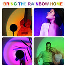 Sunset Lamp Projector Led Lights for Bedroom Night Light RGB Lights Sun Sunlight Sunrise