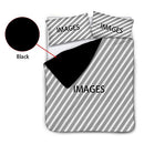 Black White Duvet Cover Set His Side Her Side Dog Side Bedding Set 3 Pieces King Size 104x88inches