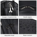 3PCS Cute Small Backpacks Purse for Teen Girls Travel Backpack Leather