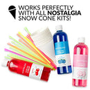 Countertop Snow Cone Maker Makes 20 Icy Treats, Includes 2 Reusable Plastic Cups