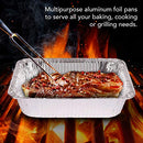 Aluminum Pans 9x13 Disposable Foil Pans (30 Pack) - Half Size Steam Table