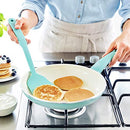 GreenLife Nylon Cooking Set, 7-Piece, Turquoise, 7pc Utensil, Turqouise