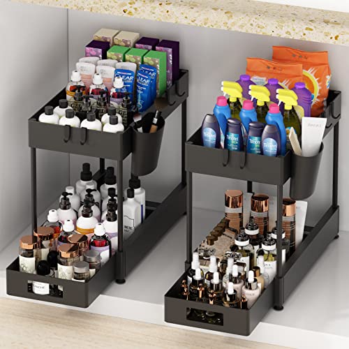 Under Sliding Sink Organizer, Under Bathroom Sink Organizers and Storage