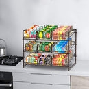 Simple Trending Can Rack Organizer, Stackable Can Storage Dispenser