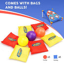 TOY Life Kids Cornhole Outdoor Games - Bean Bag Toss Game for Kids