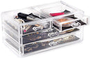 Clear Cosmetic Storage Organizer - Easily Organize Your Cosmetics