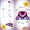 L P Kids Karaoke Machine with 2 Microphones and Adjustable Stand