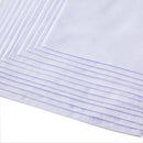 Men's Pure White 100% Cotton Handkerchief