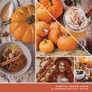 Candle Spiced Pumpkin Scented, Classic 22oz Large Jar Single Wick Candle