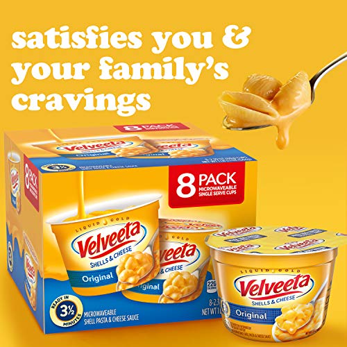 Velveeta Shells & Cheese Original Microwavable Shell Pasta & Cheese Sauce