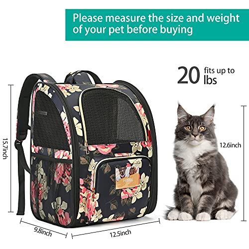 Cat Backpack Airline Approved Carrier Backpack for Small Dogs Carrier