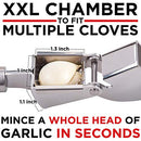 Alpha Grillers Stainless Steel Mincer and Crusher with Silicone Roller Peeler Squeeze
