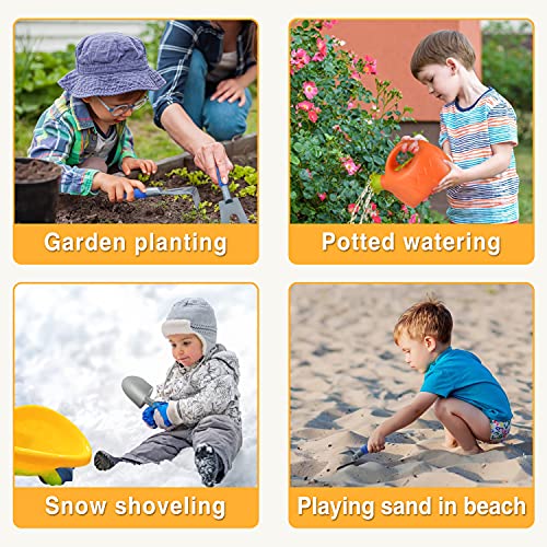 Kids Gardening Tool Set, Garden Toys with Wheelbarrow, Kids Garden Tools