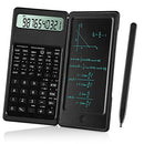 Scientific Calculators for high-School, 10 Digits Digital with Erasable Writing Board Math