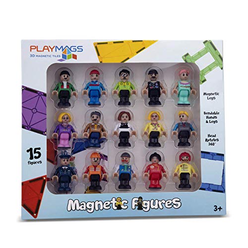 Playmags Magnetic Figures-Community Figures Set of 15 Pieces